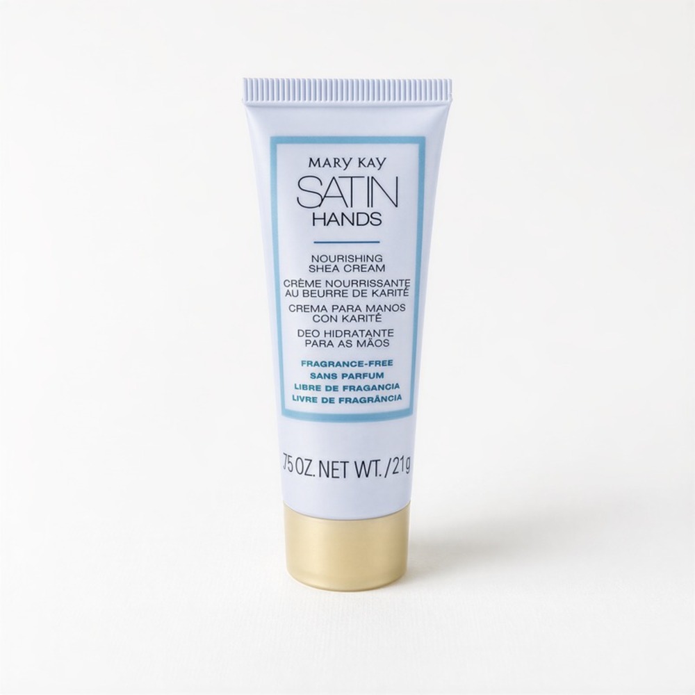 MARY KAY Satin Hands Nourishing Shea Cream Fragrance Free 0.75 oz Travel Size
